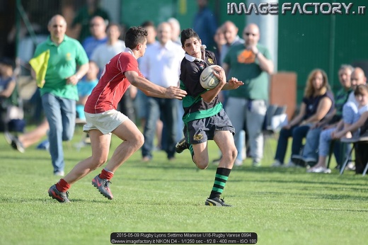 2015-05-09 Rugby Lyons Settimo Milanese U16-Rugby Varese 0994